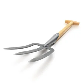 1329 - Vidle na trvalky - 40 cm jasanová rukojeť ve tvaru T