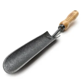 1484 - Sázecí lopatka s kulatou čepelí - 14 cm jasanová rukojeť