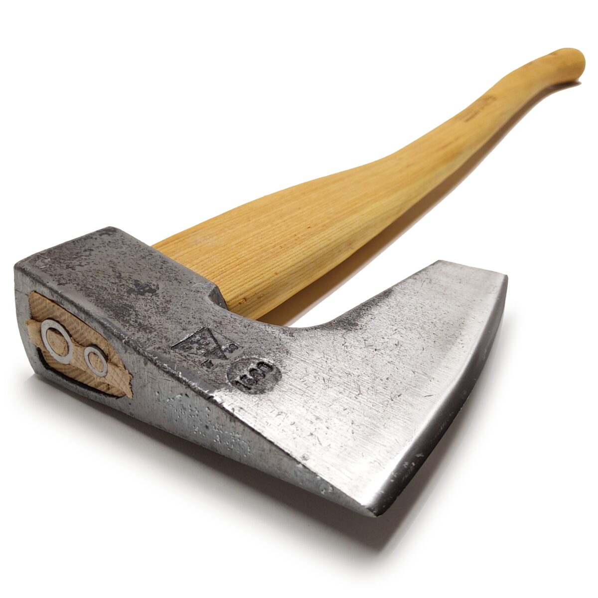 Kovaná univerzální sekera Vikingská sekera 1,2 kg násada z hikoru