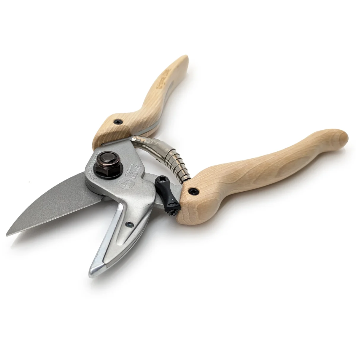 Zahradní nůžky dřevěné rukojeti hickory