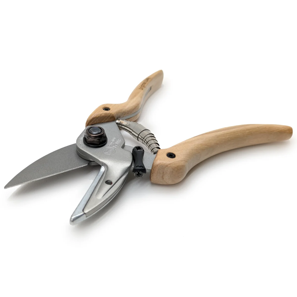 Zahradní nůžky Dřevěné rukojeti Hickory rukojeť zahnutá dovnitř
